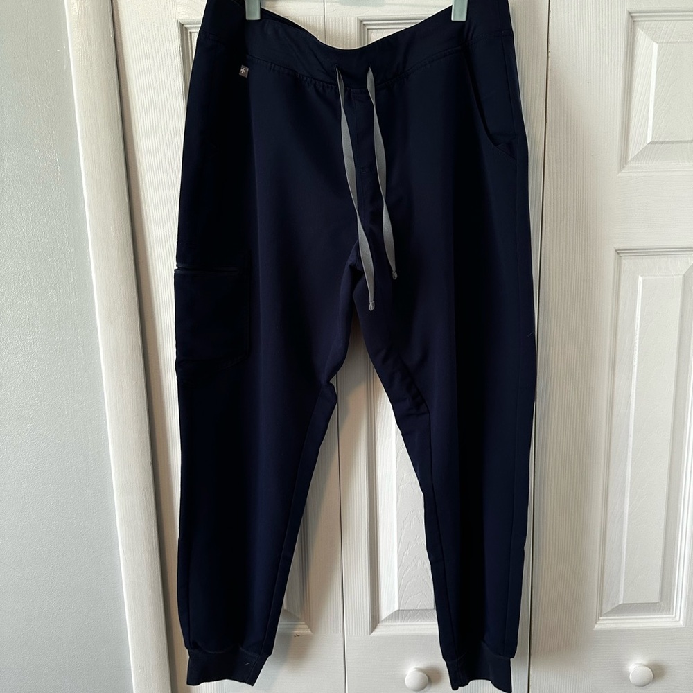 Figs Navy Womens Jogger Scrubs